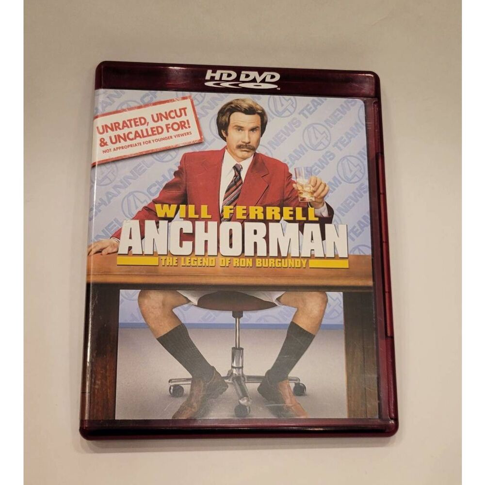Anchorman: The Legend Of Ron Burgundy (HD-DVD Format) Pre-owned - Picture 1 of 4